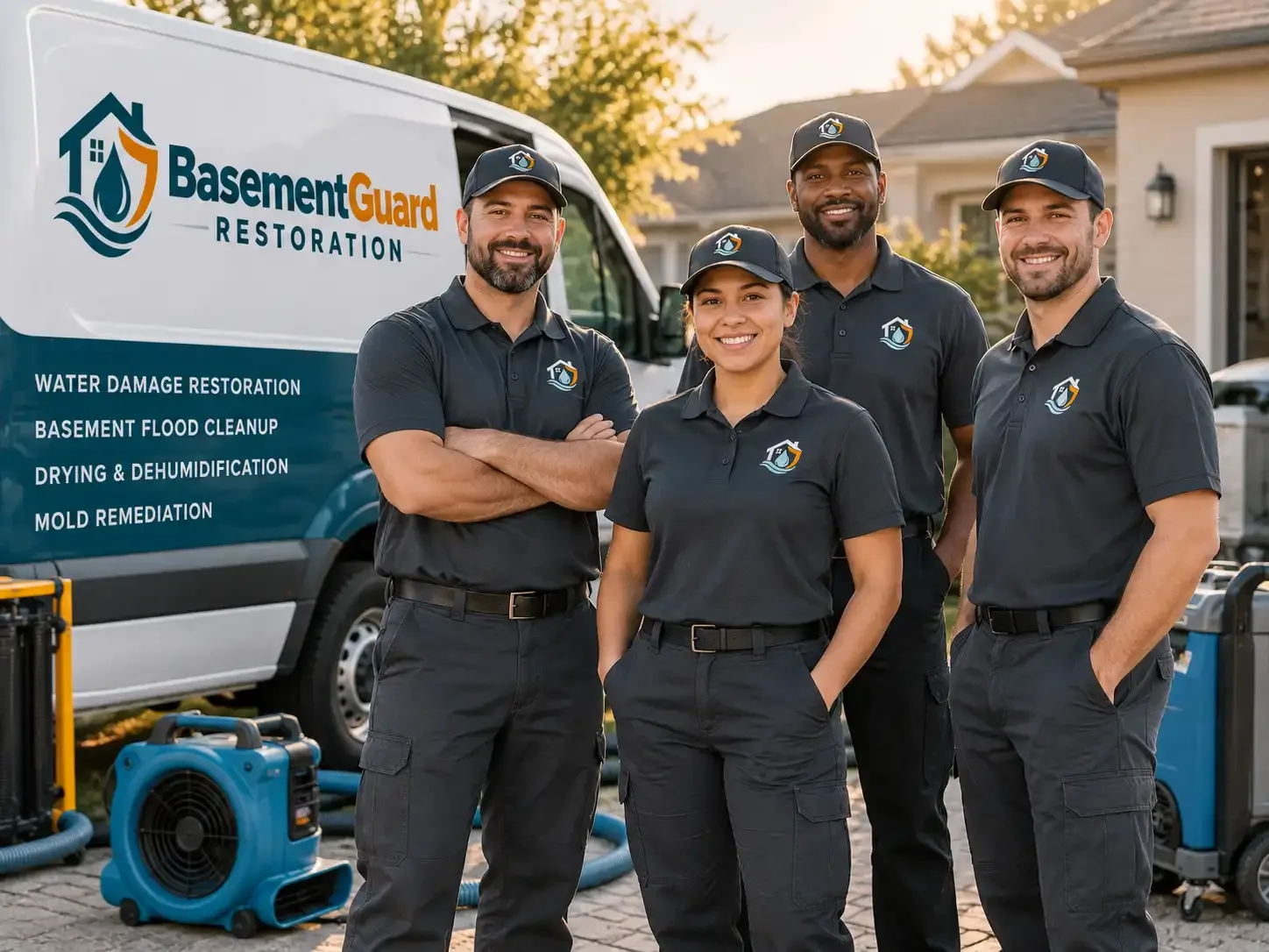 Basement Water Damage Restoration company in New Era, MI